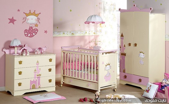 طراحی اتاق خواب کودک دختر